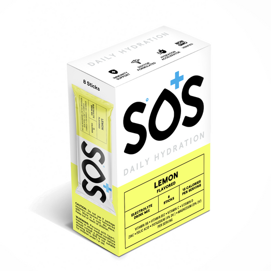 SOS Daily - Vitamin Enhanced Lemon 8ct Box