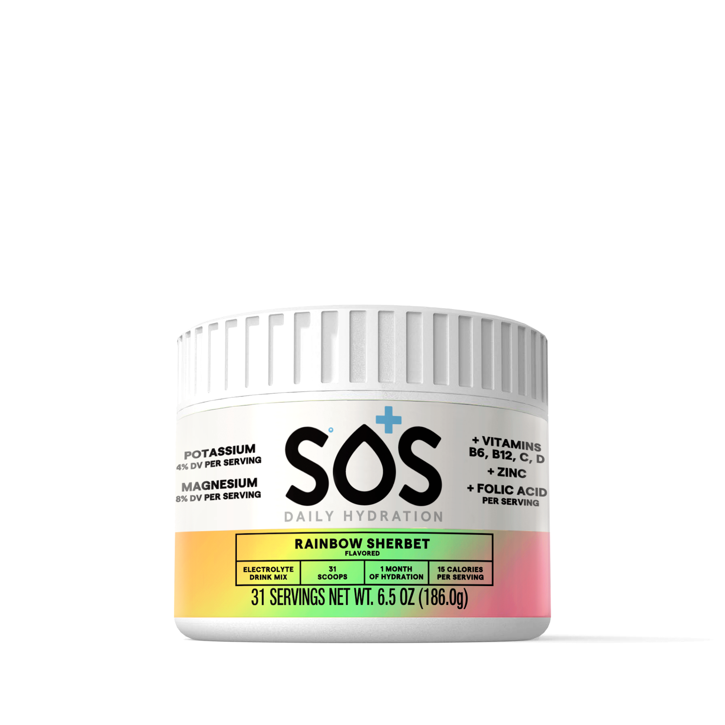 SOS Daily - Vitamin Enhanced Rainbow 31 Serving Tub